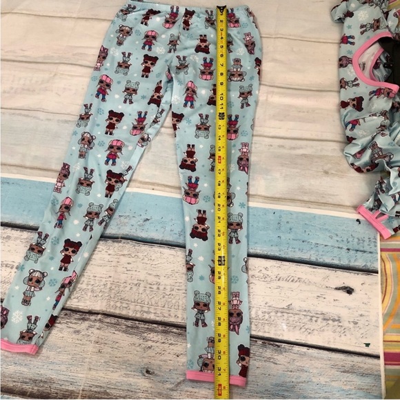 LOL Surprise Girls Pajama Set Cuddl Duds Climate Right Size Large - Picture 8 of 10